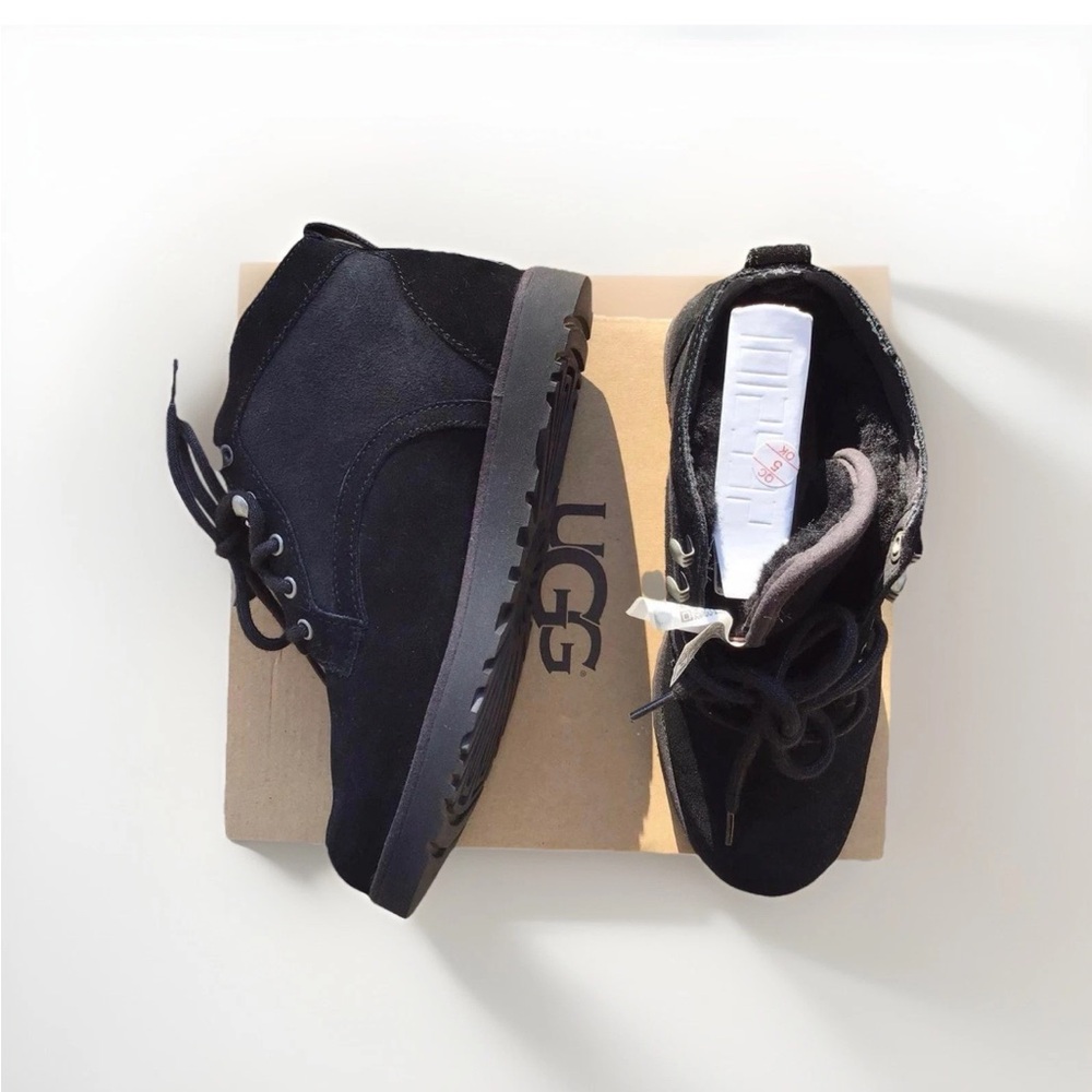 NEW UGG Bethany suede leather wool slipper boots 7.5